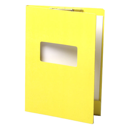 문화 진행문서화일A4(PP,노랑) F436-7