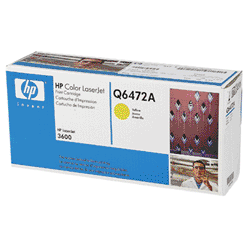 HP 정품토너 Q6472A/노랑