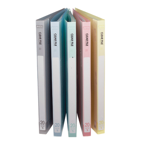  클리어화일10매백색