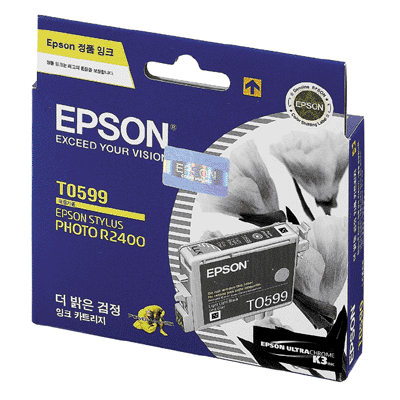엡손 정품잉크 T059970/더밝은검정