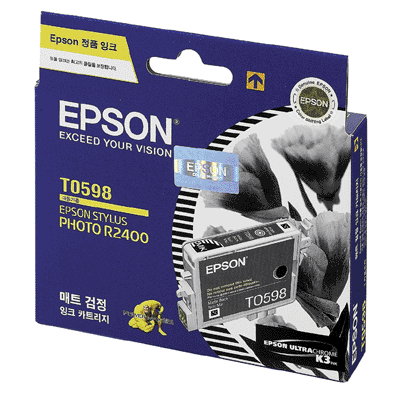 엡손 정품잉크 T059870/매트검정