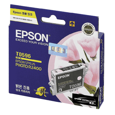 엡손 정품잉크 T059670/밝은빨강