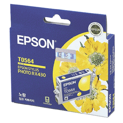 엡손 정품잉크 T056470/노랑