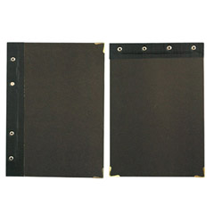 진홍 종이흑표지A4(좌철)-10조입