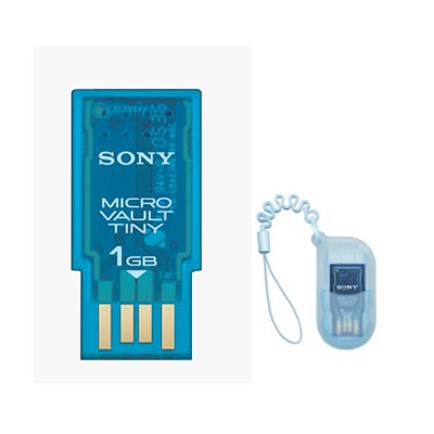 [소니] 초미니 마이크로볼트 USB메모리 1GB/USM1GH