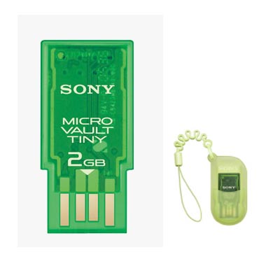 [소니]초미니 마이크로볼트 타이니 USB메모리 2GB/USM2GH