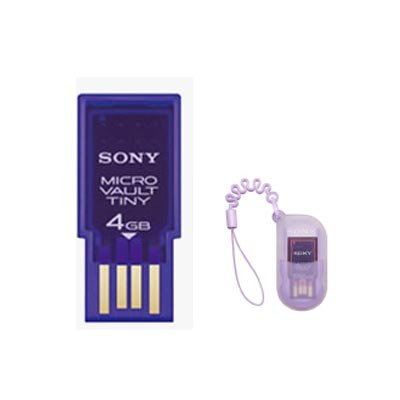 [소니] 초미니 마이크로볼트 USB메모리 4GB/USM4GH