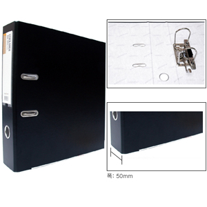 [문화] LA바인더A4 흑색(폭50mm) B841-7