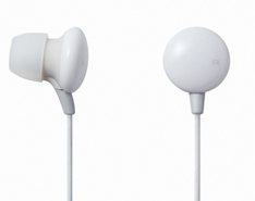 [엘레컴] EHP-AIN60WH 초코렛 화이트 이어폰
