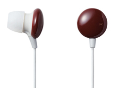 [엘레컴] EHP-AIN60BR 초코렛 브라운 이어폰