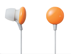 [엘레컴] EHP-AIN60DR 초코렛 오렌지 이어폰