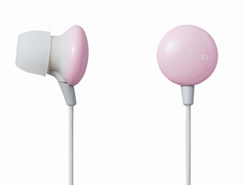 [엘레컴] EHP-AIN60PN 초코렛 핑크 이어폰