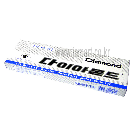 다이아몬드 유리용 색연필(12개입) 