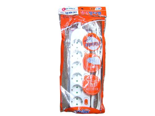 멀티탭개별 6구1.5M