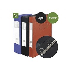 진홍 고주파 3공D링바인다 A4 흑색 3cm