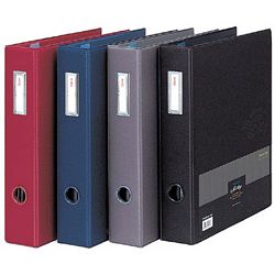 [문화] 3공 D링 실키바인다 A4 5cm 흑색 B959-7