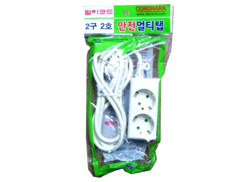 멀티탭 접지2구 2호