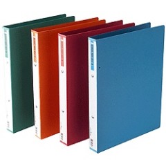 [문화]2공 O링바인다 A4(수입지,폭3cm,링간격7cm)녹색B341-7