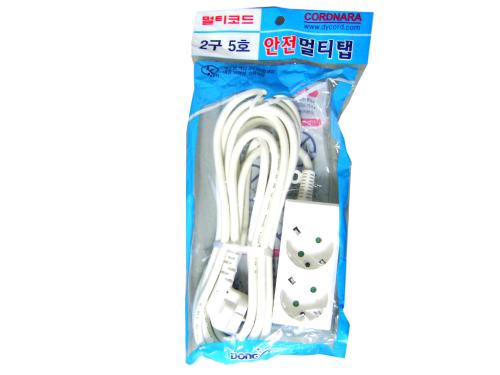 멀티탭 접지2구 5호