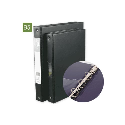 진홍 4공 O링 바인다 B5 흑색 3cm