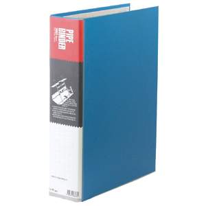 [문화]2공 파이프바인다 A4(폭7cm,링간격8cm)청색 B862-7