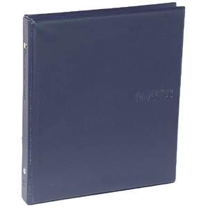 [아톰] 명함첩 (PVC,400매) 청색 N204