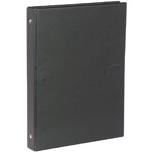 [아톰] 명함첩 (PVC,600매) 흑색 N205