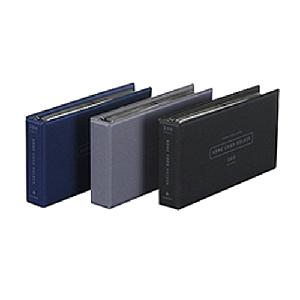 [문화] 명함첩 (PVC,200매) 흑색 A200