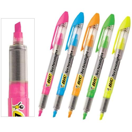  [BIC] 테크노라이트 형광펜 (1타=12개입)