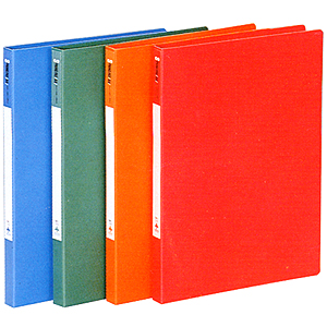 [문화] 스프링화일A4 (수입지,상철) 주황색 F300-7