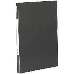 [문화] 스프링화일A4 (PP, 상철) 흑색 F400-7