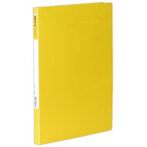 문화 스프링화일A4 (PP, 상철) 노랑 F400-7