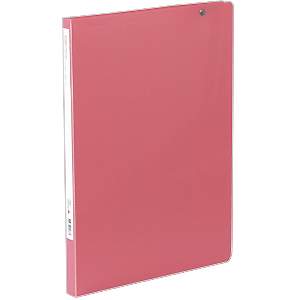 [문화] 스프링화일A4 (PP,하트장식,상철) 적색 F403-7