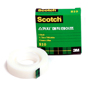 3M 스카치 매직테이프 리필 (18mm×15M) #810R