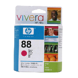 HP 정품잉크 C9392A(88)/빨강