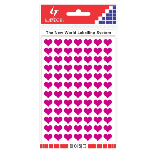 레이테크 펠트스티커520-4 (핑크)