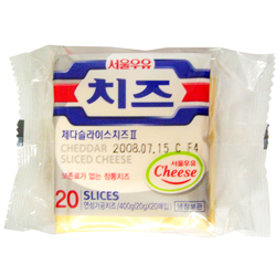 체다슬라이스치즈(400g)