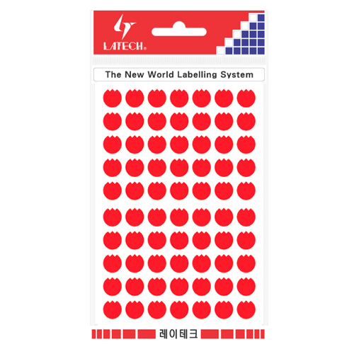 펠트스티커(517/적색)