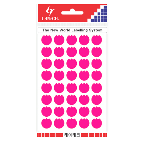 레이테크 펠트스티커516/4 (핑크색)