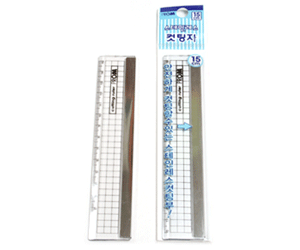 스텐레스 컷팅자 15cm