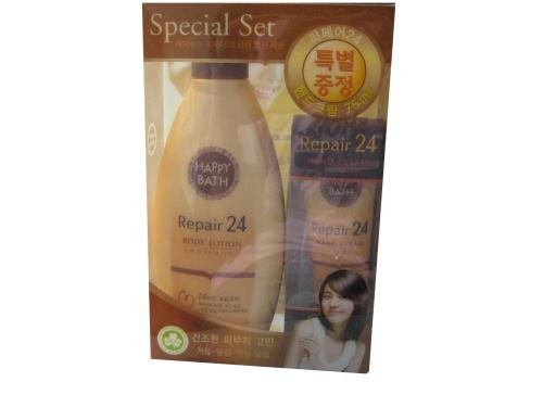 해피바스리베어24 바디 로션세트(핸드크림 75ml증정)