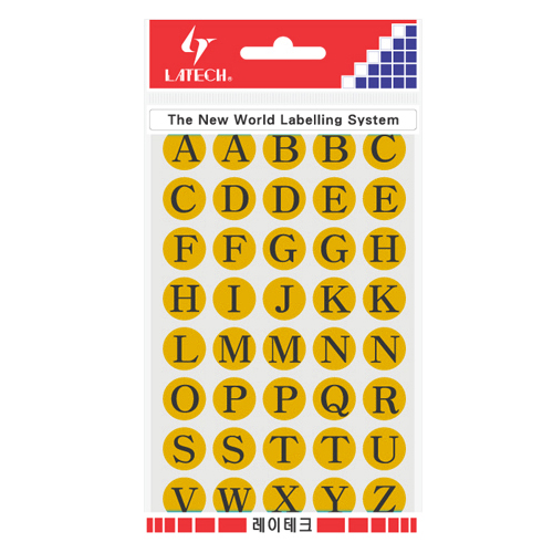 레이테크 견출지(C402Y/황색)