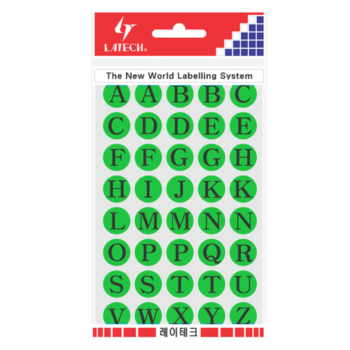 레이테크 견출지(C402G/녹색)