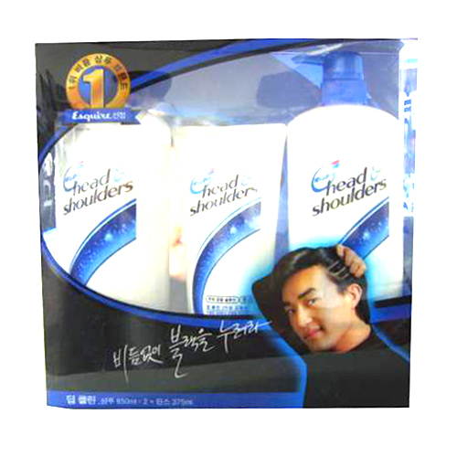 해드&숄더 딥클린 기획세트(샴푸850ml*2+린스375ml)