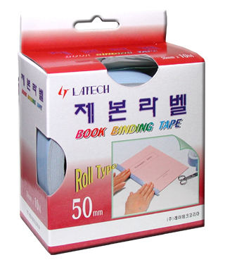 제본라벨(50mm*10M/흰색)