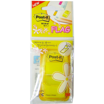 [3M] 포스트잇 플래그(노랑) 680M-5N