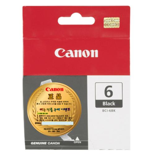 캐논 정품잉크 BCI-6BK/검정