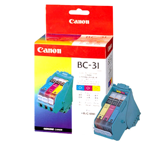 [캐논]정품잉크 BC-31/칼라(잉크+헤드)