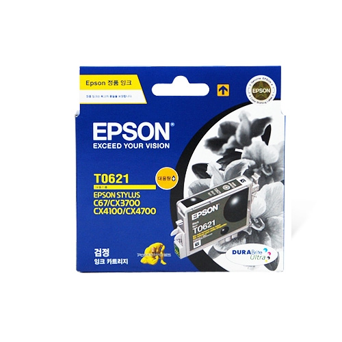 엡손 정품잉크 T062170/검정(대용량)