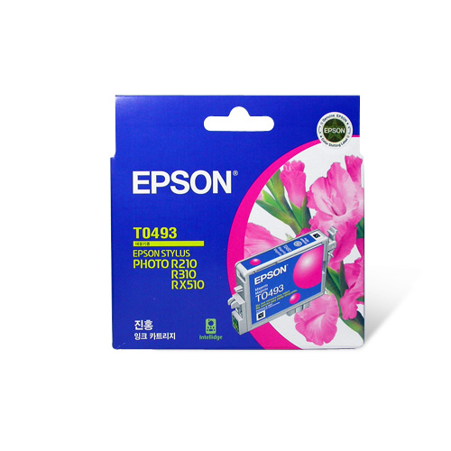 엡손 정품잉크 T049370/빨강